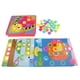 thumbnail image 4 of Juego De Tableros De Clavijas De Mosaico, Tablero De Clavijas Con Clavos De Setas Para Niños Pequeños, Niñas Y Niños, Regalos, 4 of 5