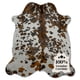 thumbnail image 1 of Alfombra de Piel de Vaca Appaloosa Tricolor 150 cm x 183 cm, 1 of 9