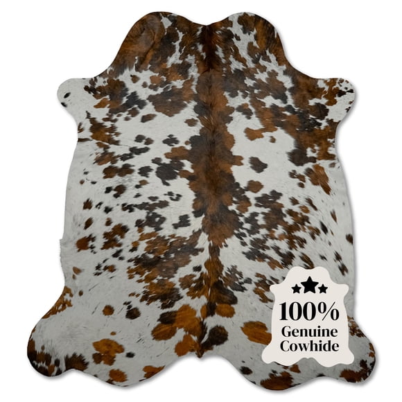 Alfombra Appaloosa Cowhides Tricolor 183 cm x 244 cm