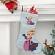thumbnail image 2 of Mi Bella Genio Tema: Calcetines de Navidad, fino lino blanco para colgar en escaleras y chimenea, decoración navideña para el hogar, regalo de Navidad.54cm×38cm, 2 of 5