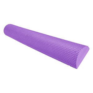 Ioensy - Rodillo De Espuma Semicircular Masaje Yoga Pilates Fitness Equilibrio Yoga Púrpura 60 Cm