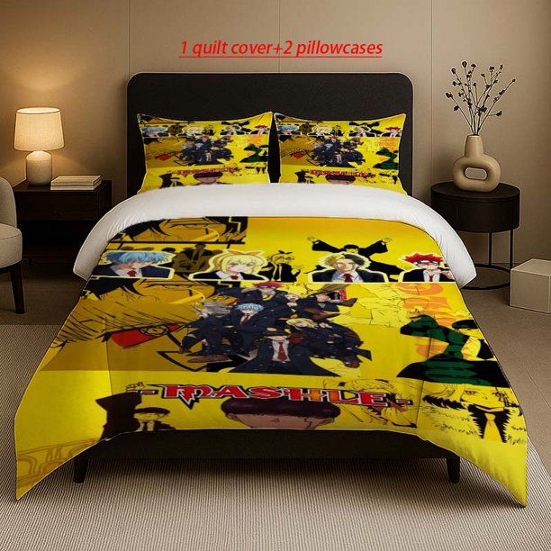 Physics Magic Maker Matthew Collage Pattern Set Soft and Comfortable Bedding Set Suitable for All Seasons
