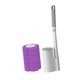 thumbnail image 2 of Cepillo De Ba?o Desechable, Suministros Para Inodoro, Sin Taladro, Depurador Eficiente Para El Hogar, Morado, 2 of 5