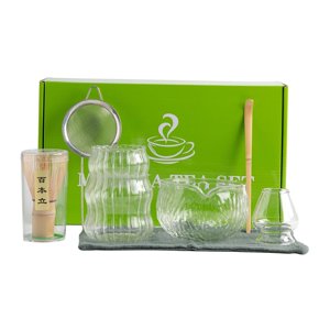 Magideal - Juego De Té Matcha De 7 Piezas, Accesorios Para Matcha, Batidor De Matcha Tradicional, Cuenco De Matcha Hecho A Mano, Soporte Chasen Para Casas De Té