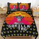 thumbnail image 1 of Gorilla Tag Bedding Set Duvet Cover Comfortable and Lightweight Cartoon Bedding 3 Piece Bed Set, 1 of 5