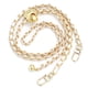 thumbnail image 1 of Cadena de bolitas doradas pequeñas para bolso de metal PU con correa de hombro ajustable para bolso bandolera de estilo pequeño, 1 of 5
