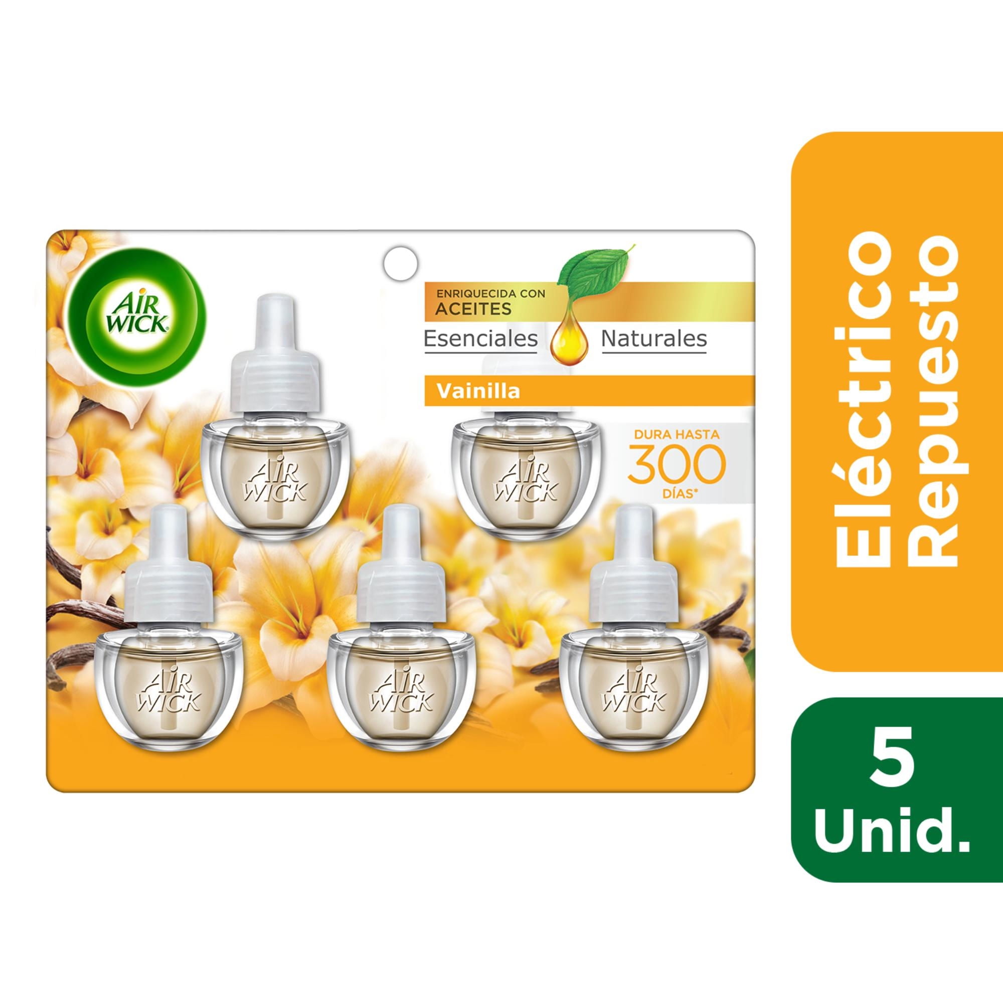 Air Wick - Kit Eléctrico Repuesto Aromatizante Aceite Vainilla Blistec