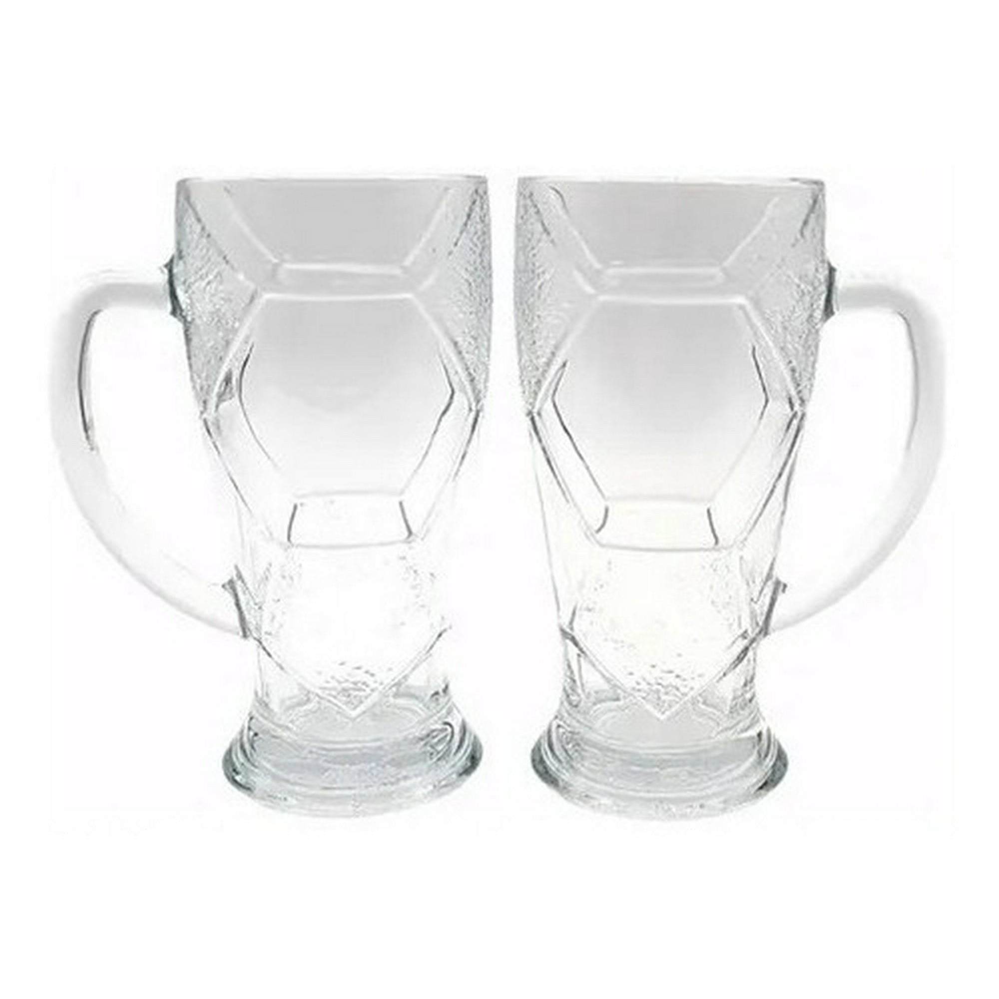 Cristar - Set De 2 Vasos Diseño Balon Futbol Ziel 600cc