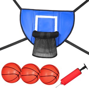 Ioensy - Mini Aro De Baloncesto Para Trampolín Con Recinto Bastidor De Baloncesto Universal