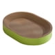 thumbnail image 2 of Rascador De Gato De Cartón Ovalado, Reposacama Para Gatos De Interior, Tabla Rascadora Para Sofá, S, Verde, 2 of 4