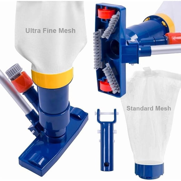Aspiradora de piscina POOLAZA Manual para piscina elevada con poste