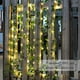 thumbnail image 5 of Guirnalda de luces LED tipo cortina, luces de ratán decorativas para patio al aire libre con forma de enredadera en cascada, 5 of 5