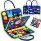thumbnail image 1 of Busy Board Montessori Toy For Toddlers - Educational Activity Developing Sensory Board For Fine Basic Dress Motor Skills - Travel Toys For Plane Car, Gift For Boys Girls, 1 of 2