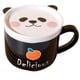 thumbnail image 1 of Tazon Taza Mas Plato De Ceramica Negro Panda Japones, 1 of 2