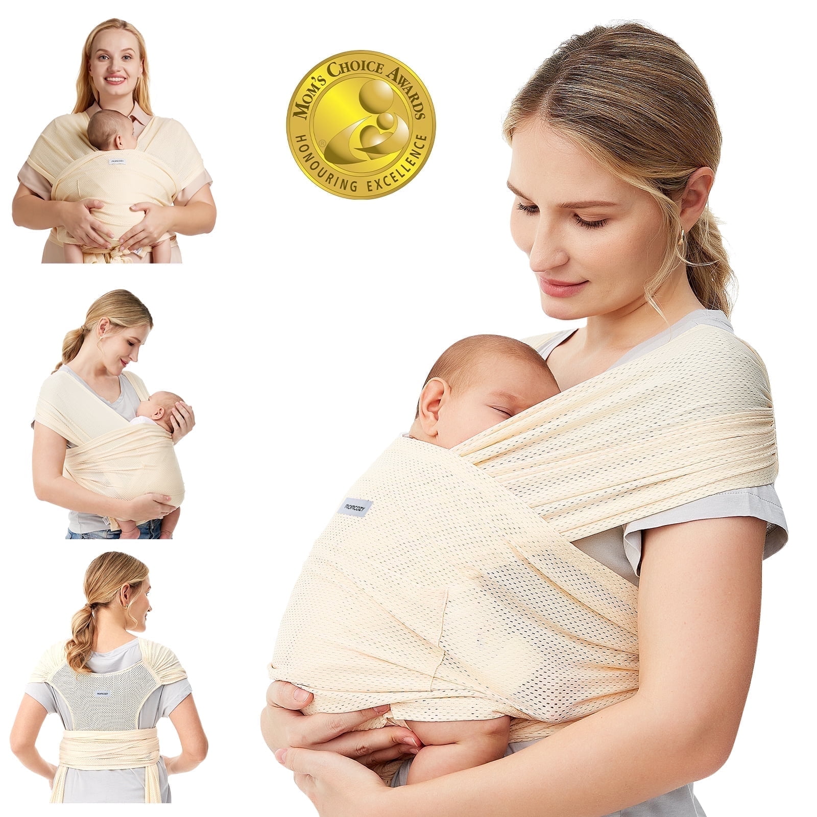 Fular Momcozy Porta Bebé Air Mesh