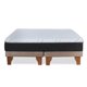 thumbnail image 2 of Cama Europea Zen Top Foam King Base Dividida, 2 of 4