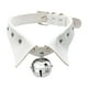 thumbnail image 1 of Gargantilla Estilo Rock, Collar De Moda De Cuero PU Para Niñas, Cosplayer, Blanco, 1 of 4
