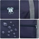 thumbnail image 3 of Bolsa de equipaje de mano compacta para viajes en avión, plegable y resistente al agua., 3 of 7