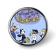thumbnail image 1 of Félix el gato-Theme Round Button Badge: Premium Metal Construction, Ideal for High-End Events 2.8 cm, 1 of 6