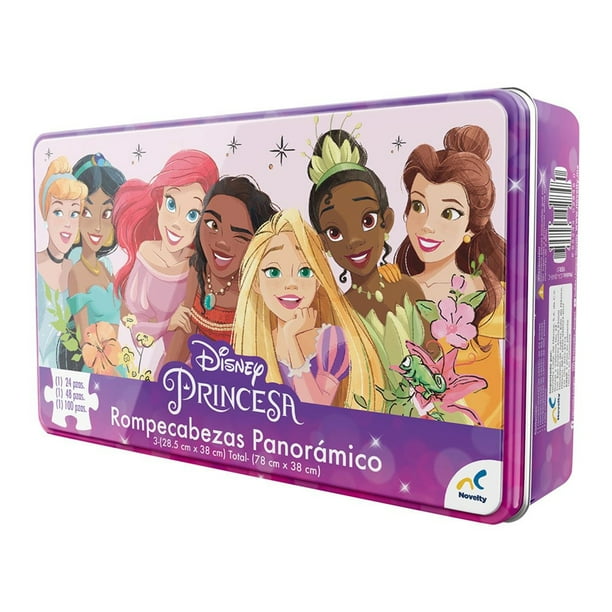 Rompecabezas Panorámico 172 piezas- Princesas Disney