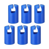 Magideal - Caja De Trampolín, Tapas Para Postes, Cubierta Protectora, Suministros De Reparación, Soporte Superior De Red De Trampolín Duradero Para Niñas Y Niños 6 Piezas