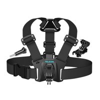 Telesin - Arnés De Pecho + J + Tornillo Para Gopro Y Otras Cámaras