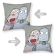 thumbnail image 2 of Robot Dreams Fundas de almohada de terciopelo con tema, regalos de funda de almohada, decoración para el hogar, cojín de lanzar, regalo de cumpleaños para fans y parejas.40*40cm., 2 of 6