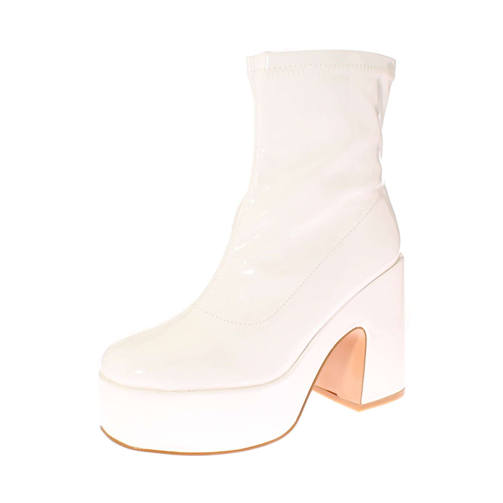Bota Terraplen Blanco Andarina