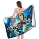 thumbnail image 4 of Voltron Toalla de playa de secado rápido con diseño temático, regalo para mujeres y niñas, ideal para cumpleaños, fans, amantes de la música, uso en la playa o al aire libre, 78 × 180 cm, 4 of 6