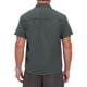 thumbnail image 3 of INSPIRE CHIC Camisa Cargo Sólida para Hombre Dos Bolsillos Manga Corta Camisas Utilitarias L Gris, 3 of 5