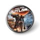 thumbnail image 1 of Star Wars-Theme Round Button Badge: Premium Metal Construction, Ideal for High-End Events 2.8 cm, 1 of 6