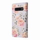thumbnail image 5 of FOXDOCK Funda Tipo Cartera Floral para Samsung Galaxy S10 ,Funda con Tapa de Cuero PU, Protección Antigolpes con Ranuras para Tarjetas y Soporte, 5 of 5
