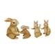 thumbnail image 3 of 4pcs Bunny Statue Crafts Decoración Creativa De Escritorio Para La Mesa De Porche De Césped, 3 of 5