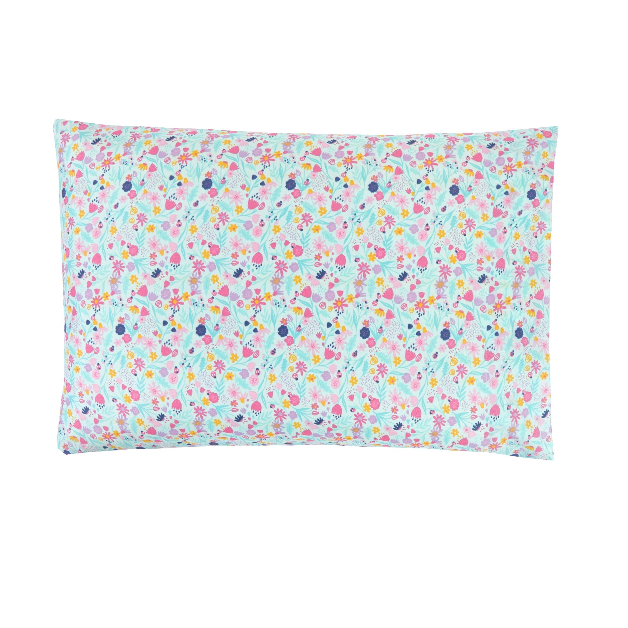 Haus Kids - Juego De Sábanas 1.5 Plaza 100% Poliéster Dieño Flores