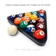 thumbnail image 3 of Juego de bolas de billar Empire USA de 2.25” reglamentarias para pool con bola blanca, 3 of 7