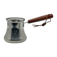 Magideal - Cafetera Turca De Acero Inoxidable Con Calentador De Chocolate Para Cocina Y Cafetera De Vertido Para Cafetería, Hogar Y Restaurante , 550 Ml