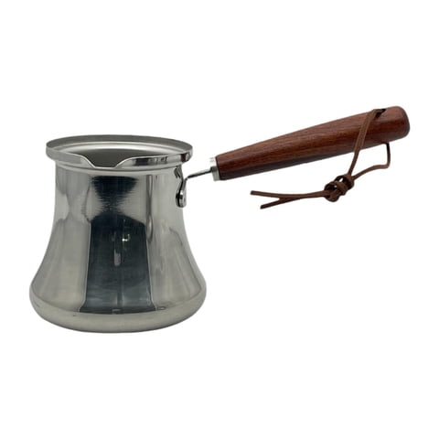 Magideal - Cafetera Turca De Acero Inoxidable Con Calentador De Chocolate Para Cocina Y Cafetera De Vertido Para Cafetería, Hogar Y Restaurante , 550 Ml