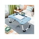 thumbnail image 2 of Mesa Plegable Para Cama Y Notebook Multifuncional De Madera AZUL, 2 of 3