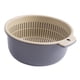 thumbnail image 3 of Cesta De Drenaje Para Lavado De Verduras, Colador De Cocina, Cuenco Para Ensaladas, Espagueti, Pequeño, Violeta, 3 of 5