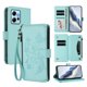 thumbnail image 1 of Funda Cartera Mariposa para [Xiaomi Redmi Note 12 4G] con Soporte y Cremallera Verde menta, 1 of 6