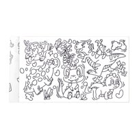 Bothyi - Niños Para Colorear Roll Kid Graffiti Scroll Colorable Drawing Paper Dinosaur