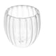 thumbnail image 3 of Vaso  transparente de vidrio doble pared con relieve – 250 ml, 3 of 3