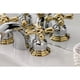 thumbnail image 5 of Grifo Kingston Brass Victorian Mini Widespread en bronce aceitado, 5 of 6