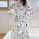 thumbnail image 3 of Conjunto de Pijama Larga Pajamas Algodón Manga Larga Unisex Color Sketch Snoopy, 3 of 3