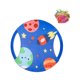 thumbnail image 5 of Paddle Catch Balls Game Juego De Interacción Entre Padres E Hijos Animal Para La Familia Azul, 5 of 5