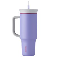 Vaso De Viaje Owala De Acero Inoxidable, 1,2 L, Morado Claro, 40 Oz