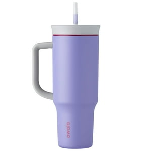 Vaso De Viaje Owala De Acero Inoxidable, 1,2 L, Morado Claro, 40 Oz