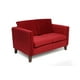 thumbnail image 2 of Sofá Mila 2C Felpa Rojo, 2 of 2