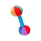 thumbnail image 4 of Sensory Hand Barbell Desarrollo Temprano Suave Para Regalo Presente Niños Recién Nacidos Coloridos, 4 of 5