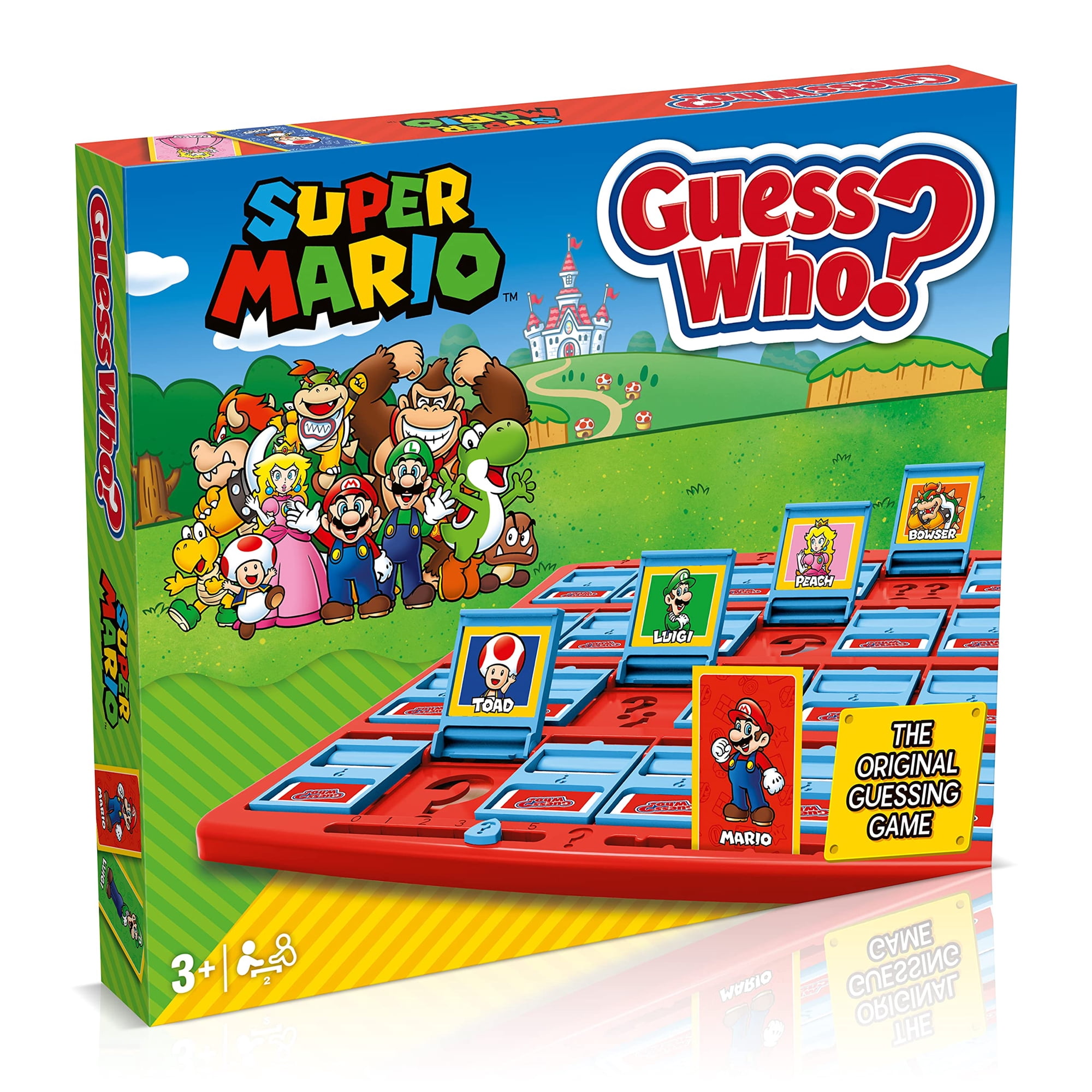 Winning Moves Games - Movimientos Ganadores De Juegos De Mesa Super Mario ¿adivina Quién? 2 Jugadores